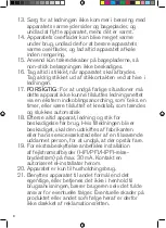 Preview for 8 page of OBH Nordica 6955 Instructions Of Use