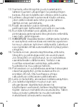 Preview for 16 page of OBH Nordica 6955 Instructions Of Use