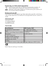 Preview for 8 page of OBH Nordica 7097 Instruction Manual