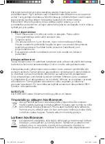 Предварительный просмотр 25 страницы OBH Nordica 7097 Instruction Manual