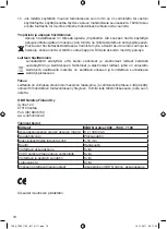 Preview for 18 page of OBH Nordica 7098 Instruction Manual