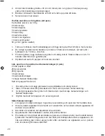 Предварительный просмотр 20 страницы OBH Nordica 7101 Instruction Manual