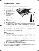 Предварительный просмотр 23 страницы OBH Nordica 7101 Instruction Manual