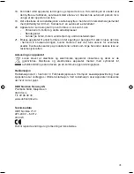 Предварительный просмотр 31 страницы OBH Nordica 7101 Instruction Manual