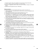 Предварительный просмотр 47 страницы OBH Nordica 7101 Instruction Manual