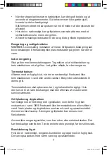 Preview for 7 page of OBH Nordica 7117 Instructions For Use Manual