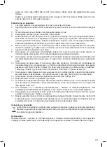 Предварительный просмотр 19 страницы OBH Nordica 7256 Instruction Manual