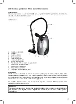 Предварительный просмотр 21 страницы OBH Nordica 7256 Instruction Manual