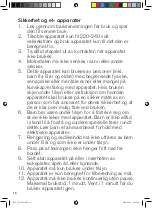 Предварительный просмотр 18 страницы OBH Nordica 7714 Instruction Manual