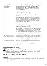 Preview for 23 page of OBH Nordica 7938 Instruction Manual