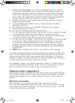 Preview for 11 page of OBH Nordica 7941 Instruction Manual