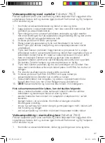 Preview for 47 page of OBH Nordica 7941 Instruction Manual