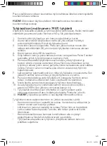 Preview for 65 page of OBH Nordica 7941 Instruction Manual