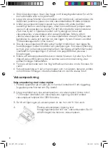 Предварительный просмотр 8 страницы OBH Nordica 7945 Instruction Manual