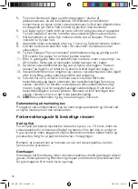 Предварительный просмотр 34 страницы OBH Nordica 7945 Instruction Manual