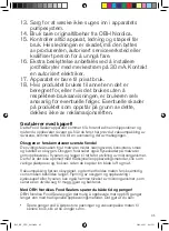 Предварительный просмотр 45 страницы OBH Nordica 7945 Instruction Manual