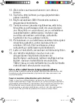 Предварительный просмотр 65 страницы OBH Nordica 7945 Instruction Manual