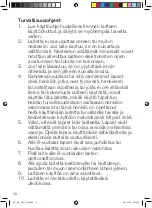 Preview for 18 page of OBH Nordica 9837 Manual