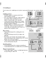 Предварительный просмотр 8 страницы OBH Nordica active 1715 Instruction Manual