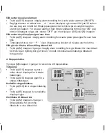 Предварительный просмотр 29 страницы OBH Nordica active 1715 Instruction Manual