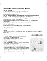 Preview for 22 page of OBH Nordica active 1720 Instruction Manual