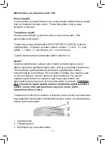 Предварительный просмотр 12 страницы OBH Nordica AIRLINE 1381 Instructions Of Use