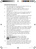 Preview for 13 page of OBH Nordica Artist PRO Brush & Go Instruction Manual