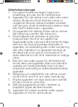 Preview for 3 page of OBH Nordica ATTRAXION PRECISION 5506 Instruction Manual