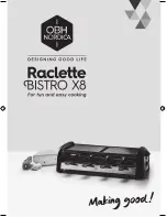 Предварительный просмотр 1 страницы OBH Nordica BISTRO X8 Instruction Manual