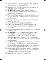 Предварительный просмотр 4 страницы OBH Nordica BISTRO X8 Instruction Manual