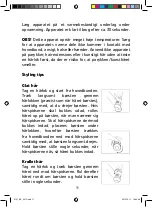 Preview for 11 page of OBH Nordica BJORN AXEN Manual