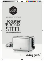 OBH Nordica BRONX STEEL Instructions Of Use preview