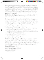 Предварительный просмотр 13 страницы OBH Nordica Bronx Instructions Of Use