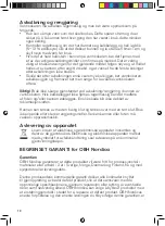 Preview for 18 page of OBH Nordica Bronx Instructions Of Use