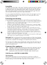 Preview for 30 page of OBH Nordica Bronx Instructions Of Use