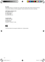 Preview for 18 page of OBH Nordica Cafe Avanti steel Instructions Of Use