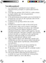 Preview for 19 page of OBH Nordica CAFE PUNTO 1.2 L Instructions Of Use