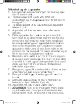 Preview for 13 page of OBH Nordica Centric Inox 6408 Instructions For Use Manual