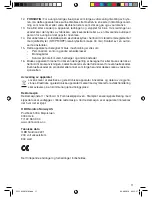 Preview for 11 page of OBH Nordica Chilli 2221 Instruction Manual