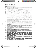 Preview for 3 page of OBH Nordica CLASSIC TOASTER Instructions For Use Manual