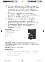 Preview for 14 page of OBH Nordica COFFE BOX Instruction Manual