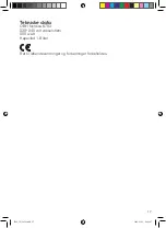 Preview for 17 page of OBH Nordica Compact Fresh Black Instruction Manual