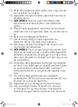 Preview for 21 page of OBH Nordica Compact Instruction Manual