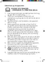 Предварительный просмотр 9 страницы OBH Nordica Cosy HUG Instruction Manual