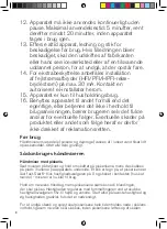 Preview for 8 page of OBH Nordica Delight Instruction Manual