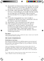 Preview for 13 page of OBH Nordica Delight Instruction Manual