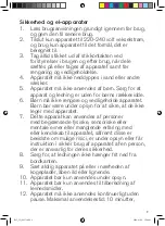 Preview for 9 page of OBH Nordica Delightful Instruction Manual