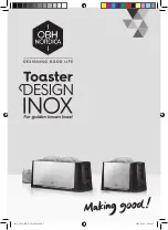 OBH Nordica Design Inox Instructions For Use Manual preview
