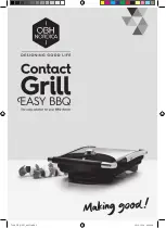 OBH Nordica Easy BBQ Instruction Manual preview