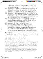 Предварительный просмотр 4 страницы OBH Nordica Elliptic Instruction Manual